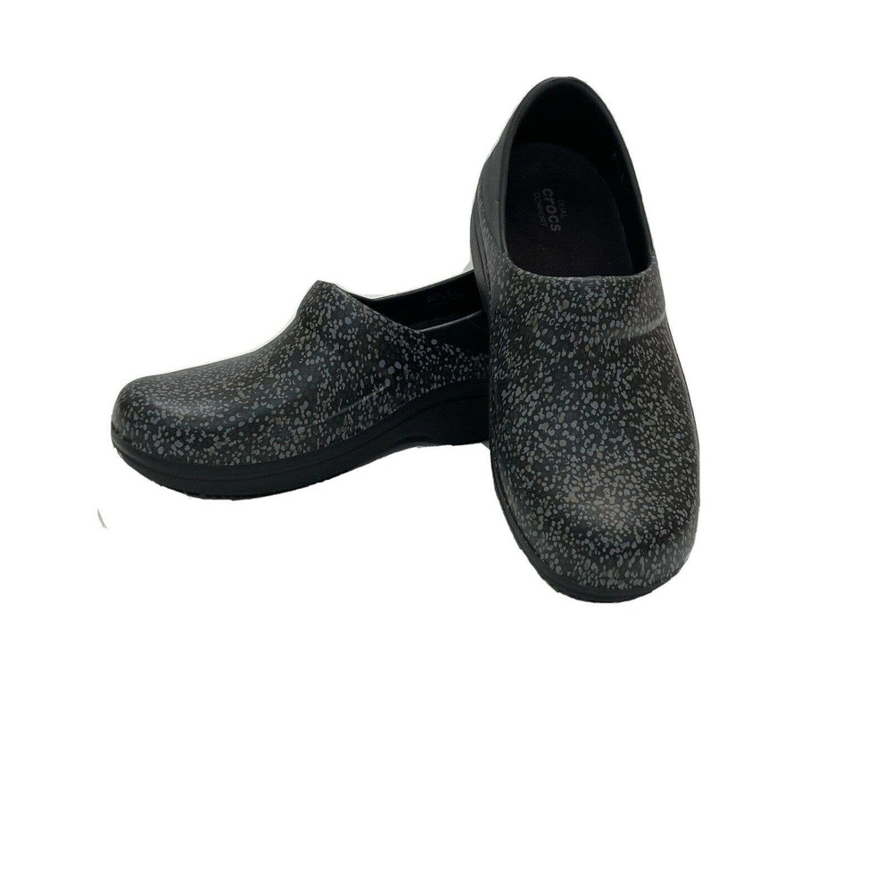 Crocs Neria Pro II Clog Dual Comfort Slip Resistant Shoes Women’s Size 9 W